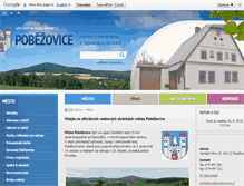 Tablet Screenshot of pobezovice.cz